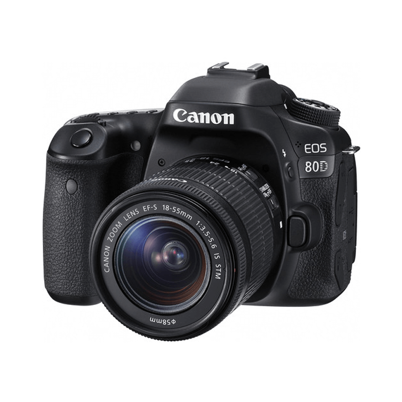 Canon EOS 80D Kit with EF-S 18-55mm f/3.5-5.6 IS STM